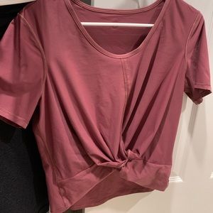 Lululemon twist front shirt